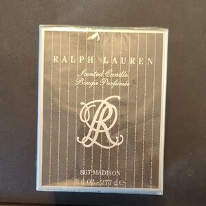 Ralph Lauren Black and Gold Scented Candle